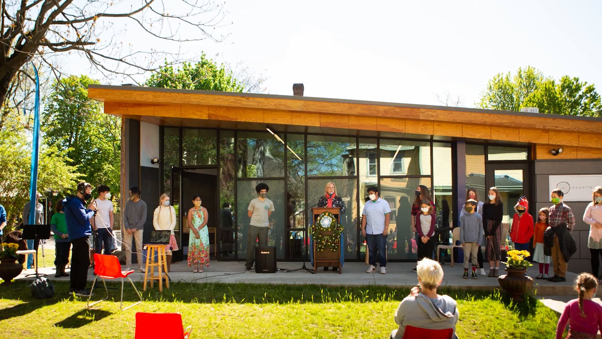 Waldorf School of Pittsburgh Heartwood Annex Ribbon Cutting