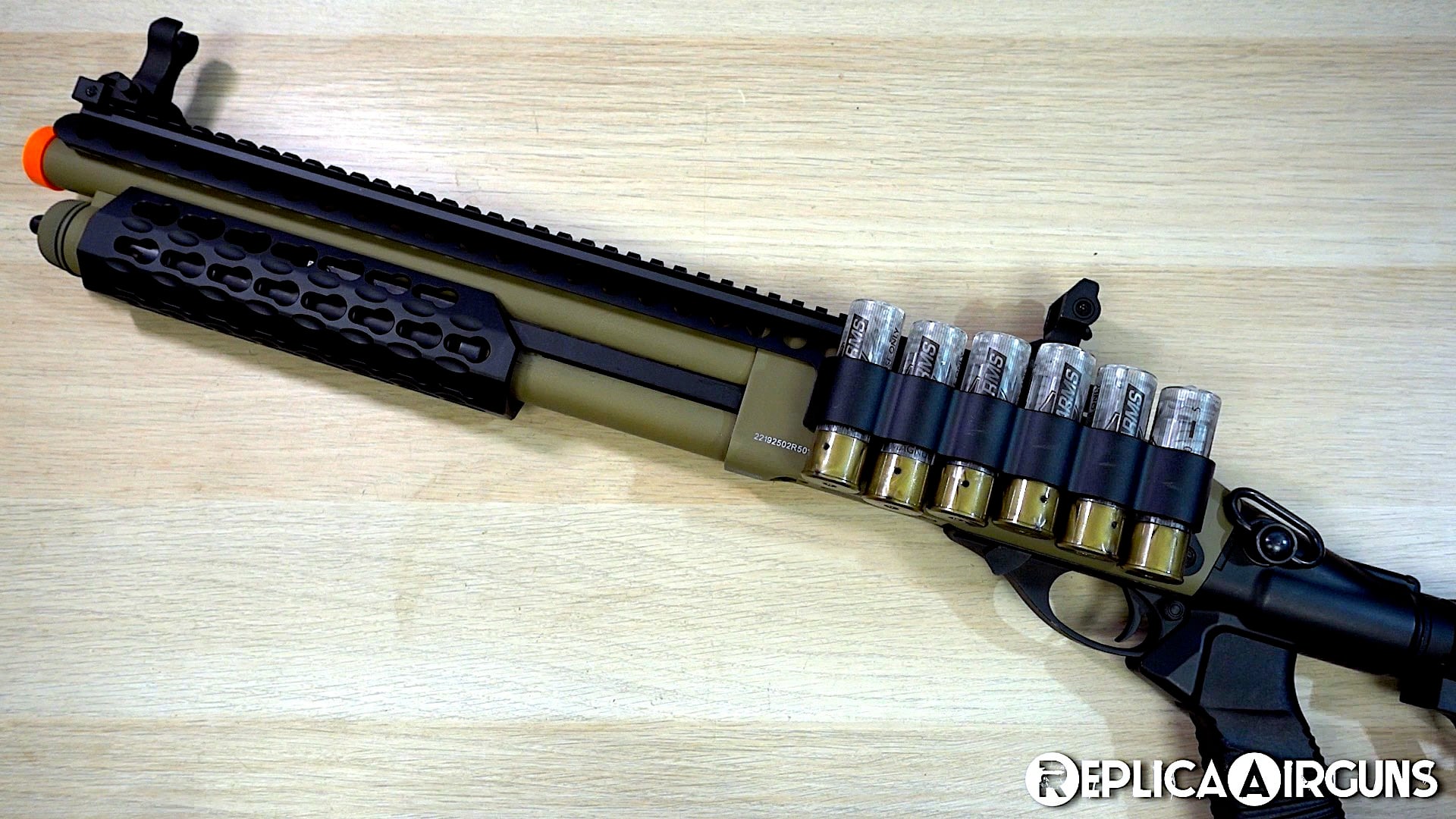 Jag Arms SPX2 Scattergun Green Gas Airsoft Shotgun Table Top Review