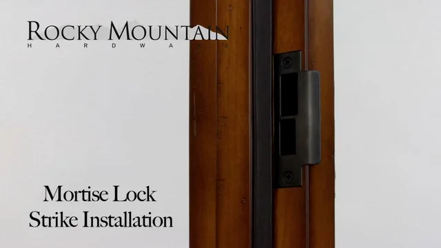 Baldwin Mortise Lock Installation Instructions, PDF, Door