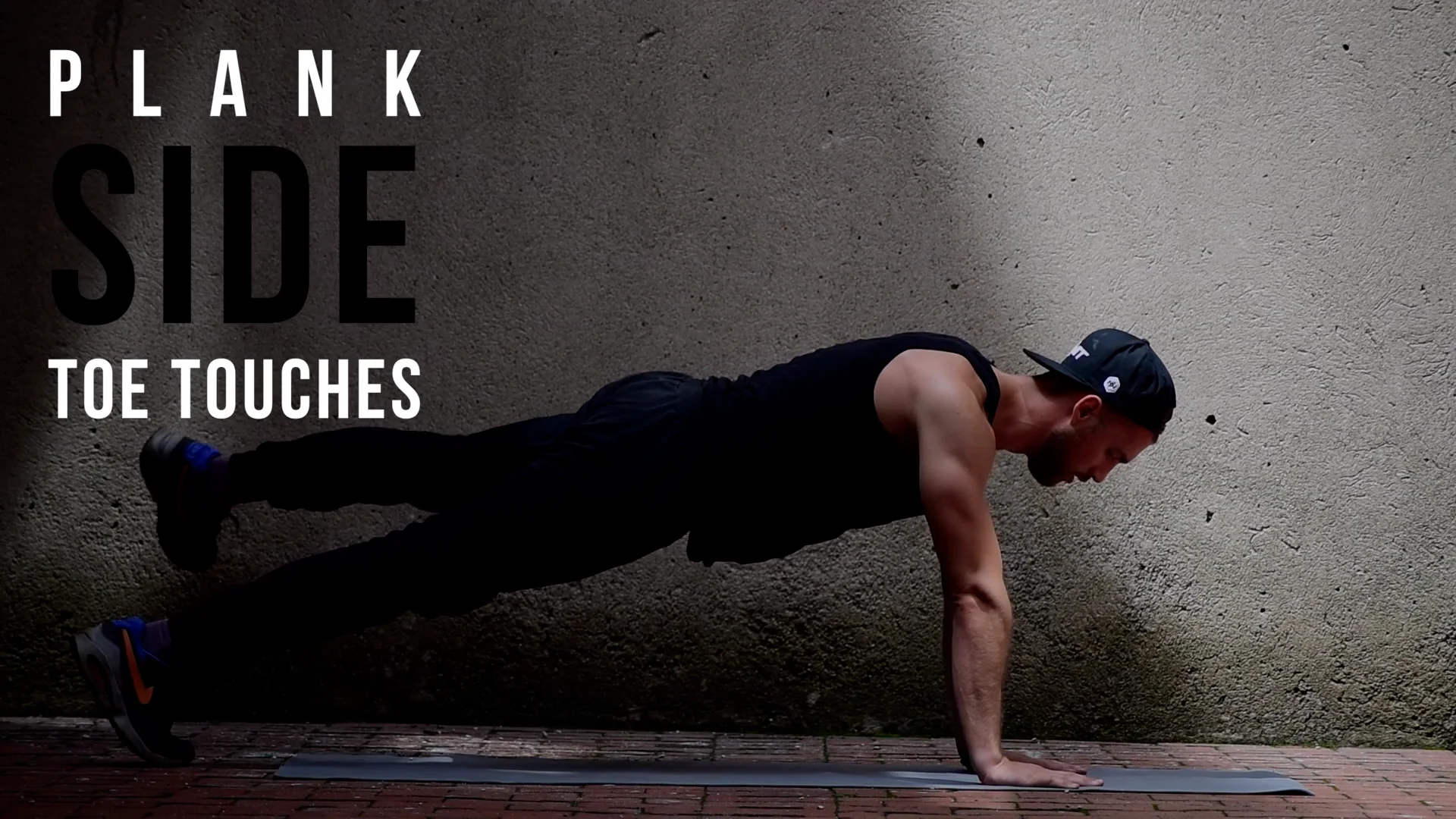 Plank Side Toe Touches - Core Beginner on Vimeo