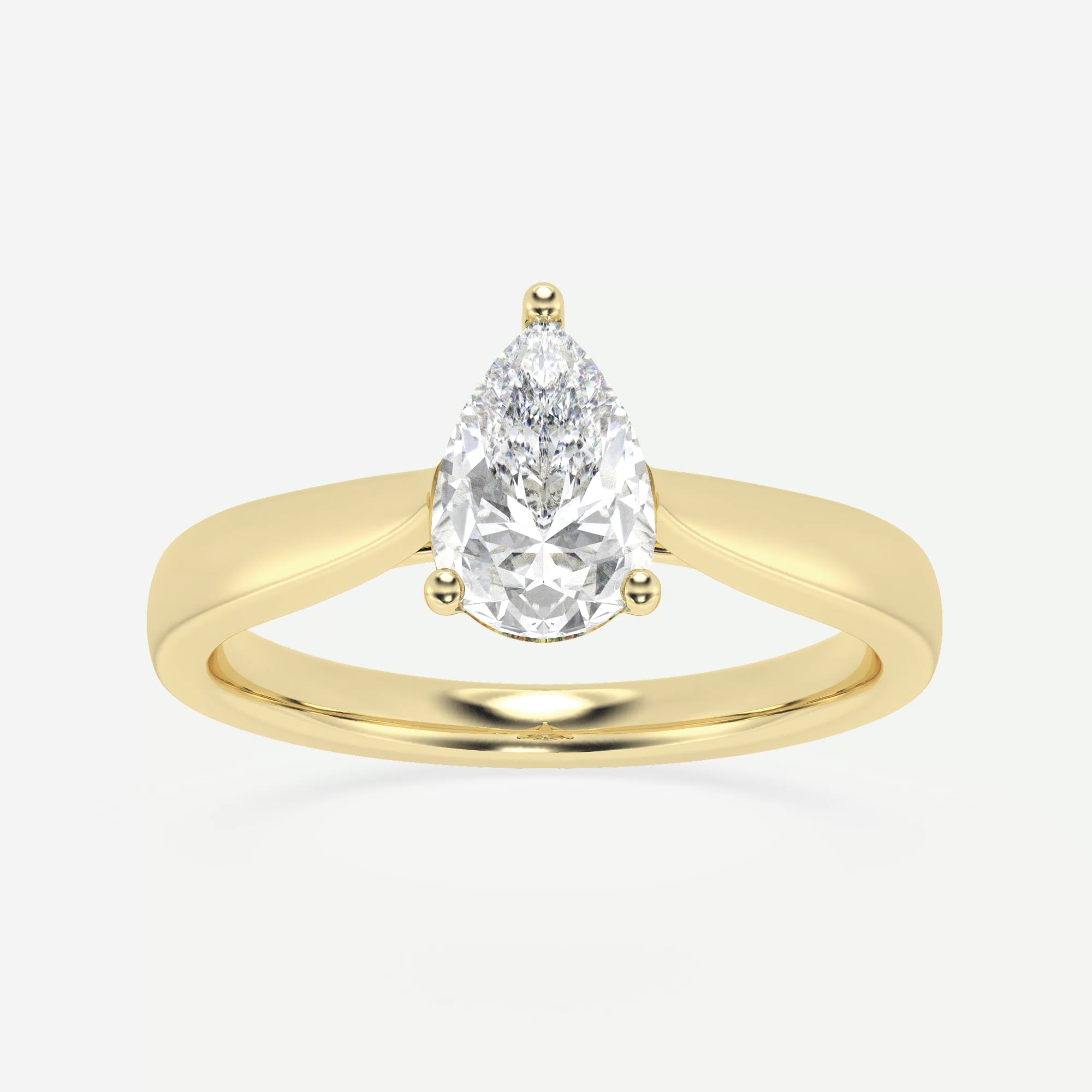 product video for 1 ctw Pear Lab Grown Diamond Trellis Solitaire Engagement Ring