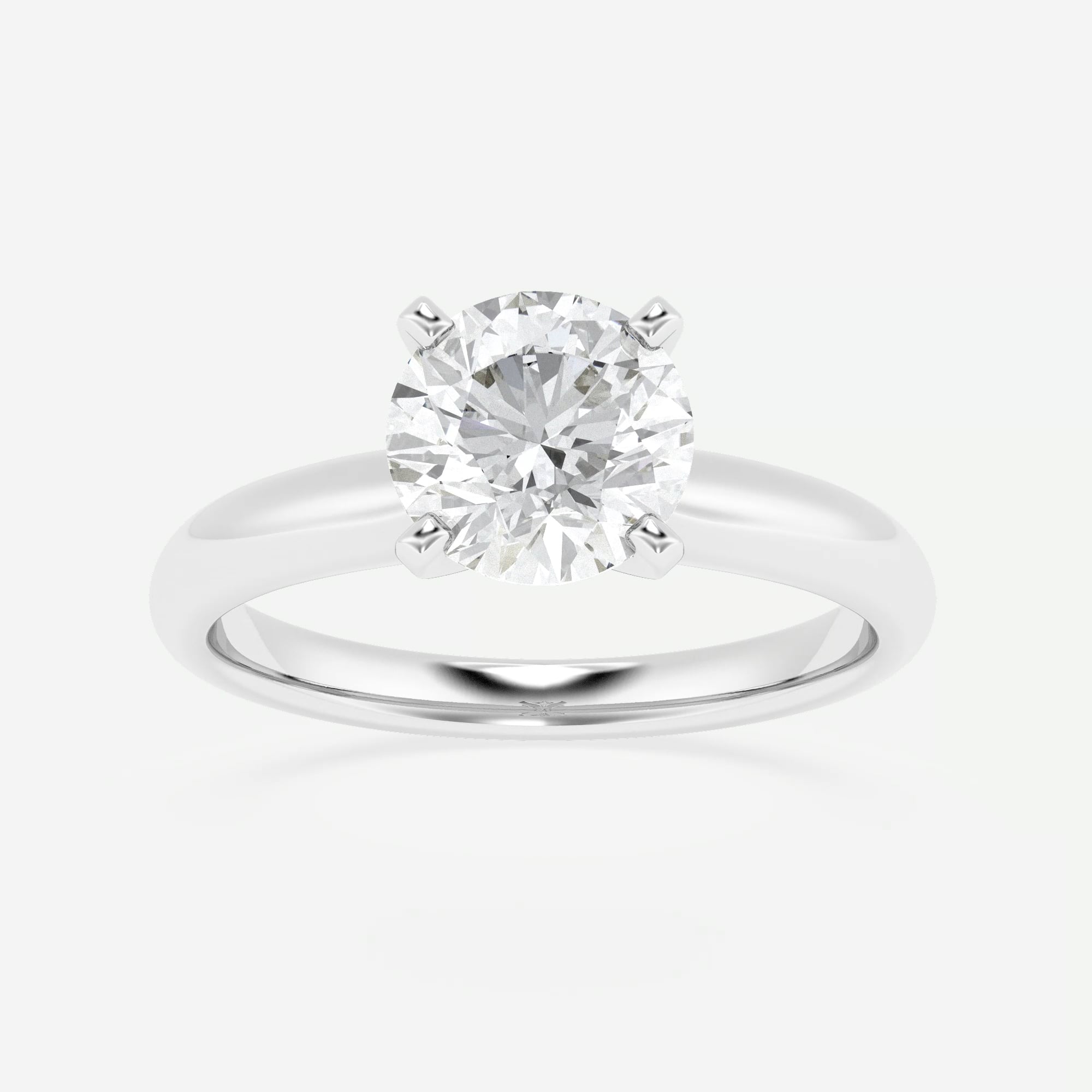 product video for 1 ctw Round Lab Grown Diamond Classic Solitaire Engagement Ring