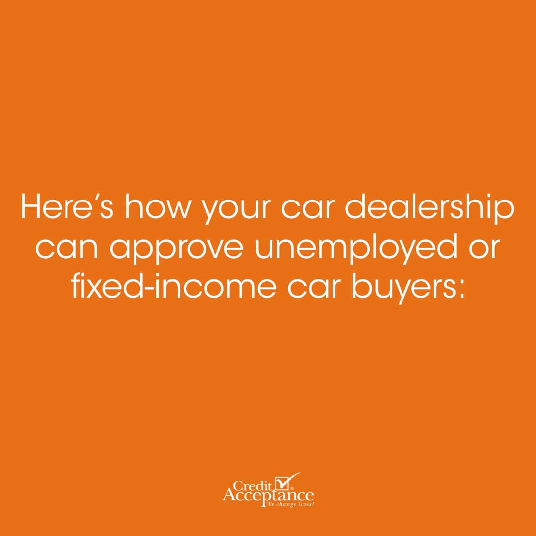 How Dealerships Can Approve Car Buyers with Unemployment or Fixed on Vimeo