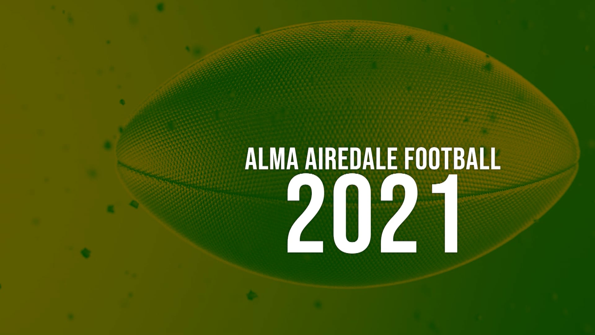 Alma Airedale Football Promo Video 2021 on Vimeo