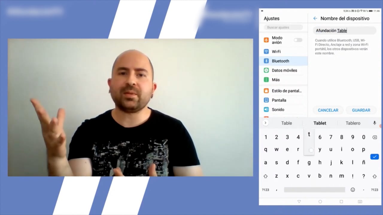Ponte ao día co teu móbil ou tableta’ con Diego Romero – Capítulo 4 ‘Conectividade: que é o bluetooth e como empregalo’