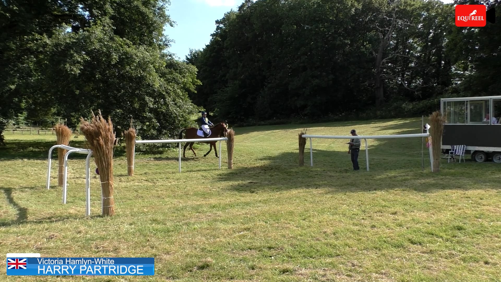 EQUIREEL 222 Victoria Hamlyn-White & Harry Partridge at BICTON ARENA (2)  2019