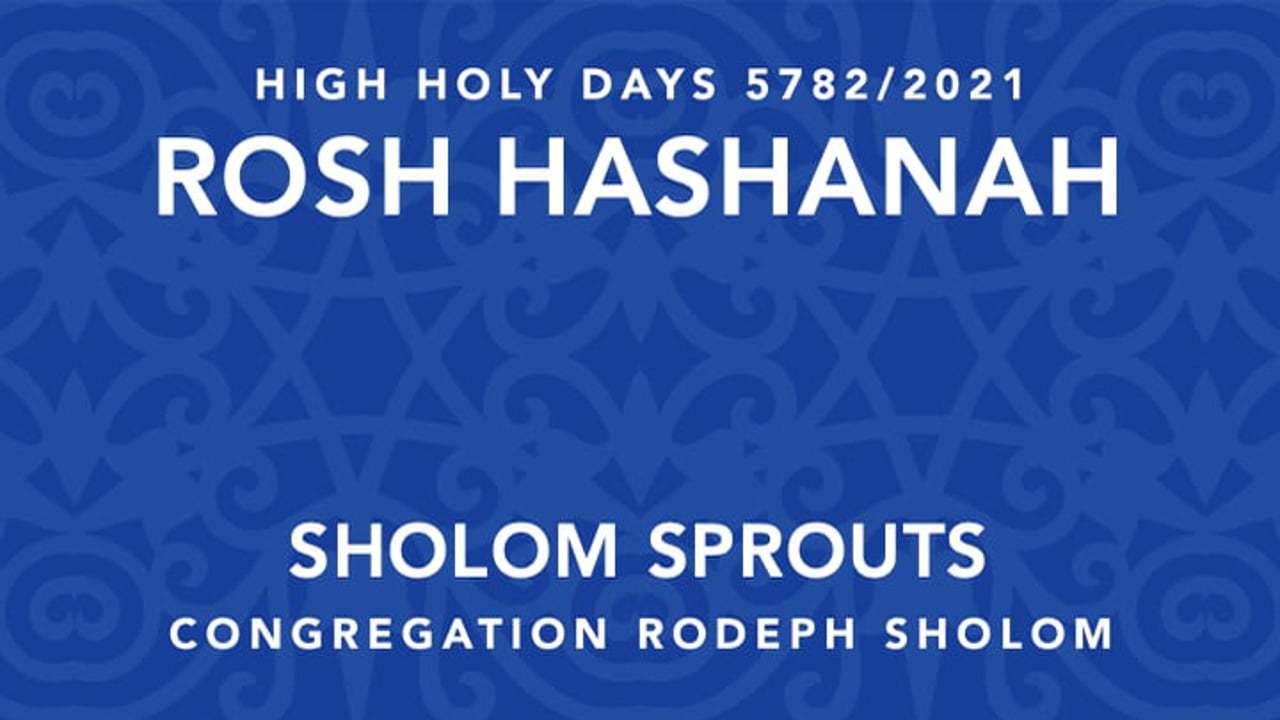 Sholom Sprouts: Rosh Hashanah