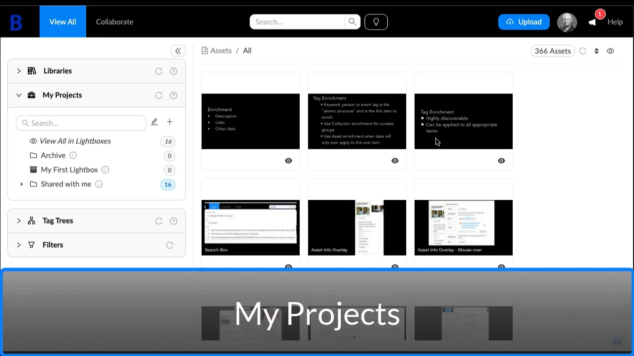 Member tour - My Projects on Vimeo