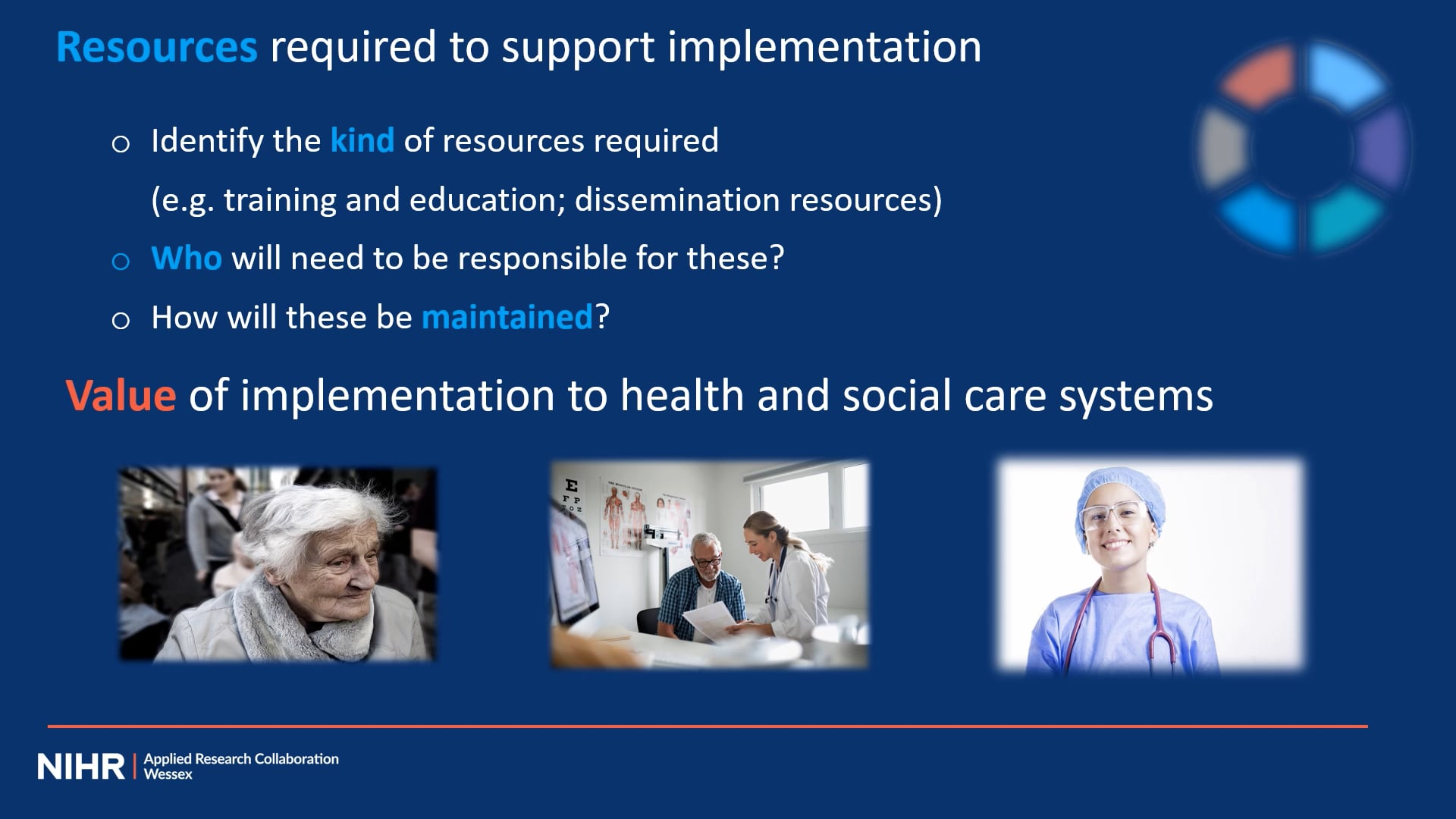 Summer Series Session 2: Fit and alignment with health and social care systems & priorities