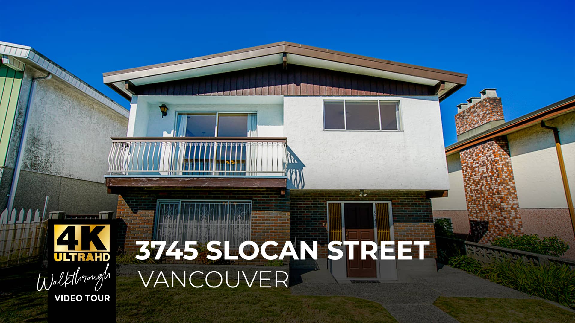 3745 Slocan Street, Vancouver for Tony Wan Real Estate 4K Ultra HD