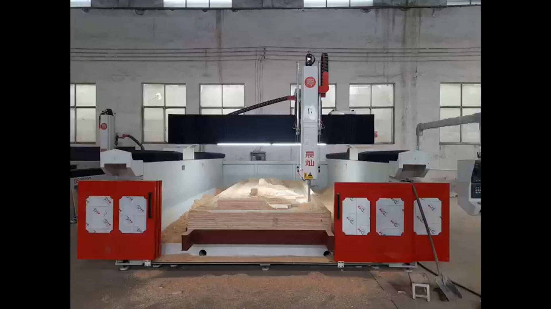 Foundry wood pattern making cnc milling machine