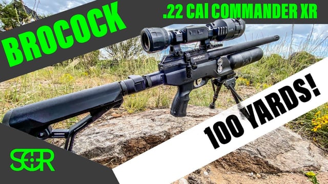 Brocock Commander XR - .22 CAL Full Review + 100 Yard Accuracy TEST ...