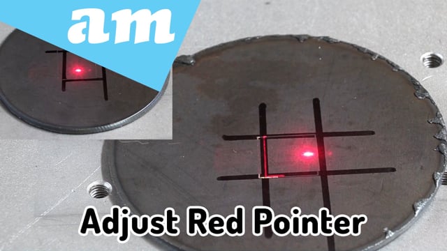 Adjust Engrave Position Indication Red Pointer Light for LabelMark Fiber Laser Marking Machine