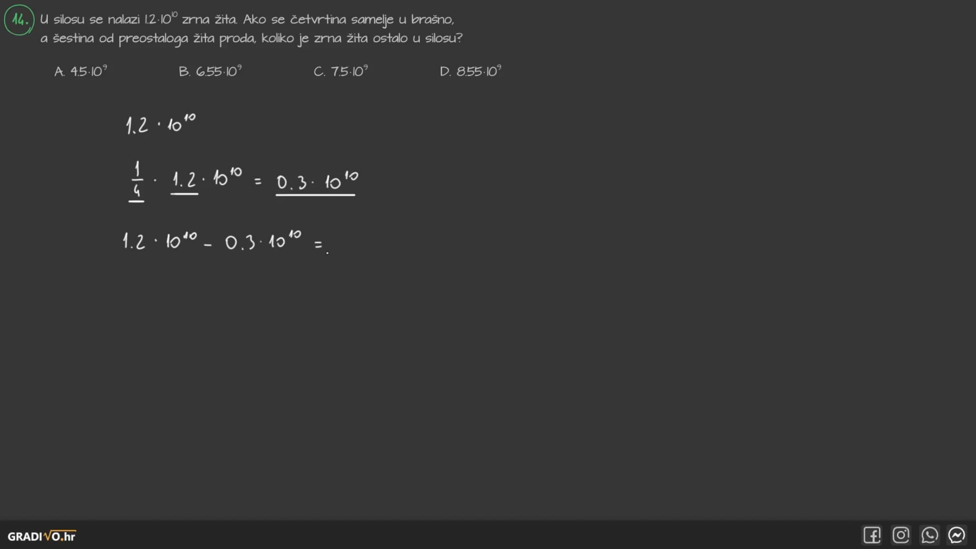 Matematika B - 2011. jesen, 14.