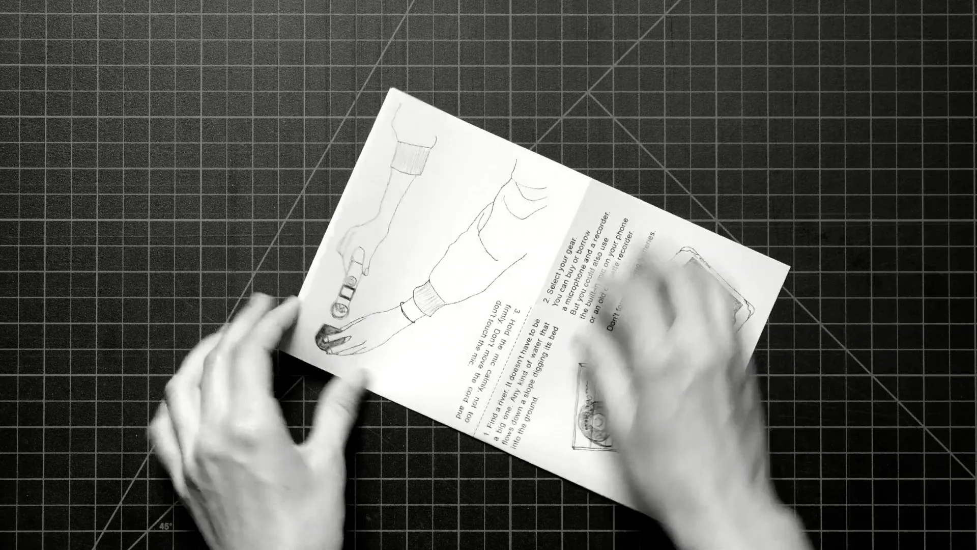 comment plier un zine / how to fold a zine on Vimeo