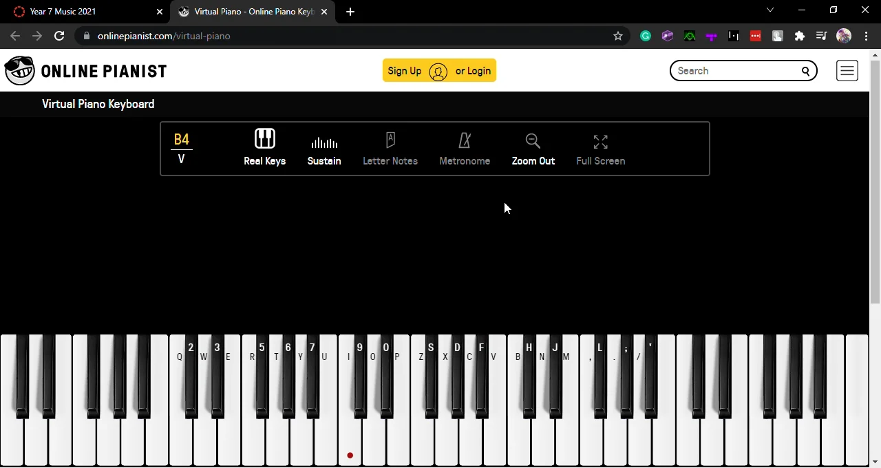 Virtual Piano - Online Piano Keyboard