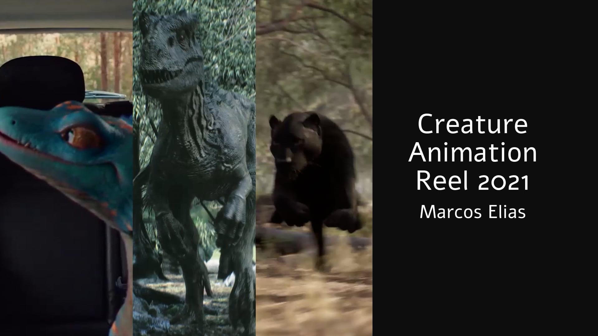 Creature Animation Reel - M.Elias 2021