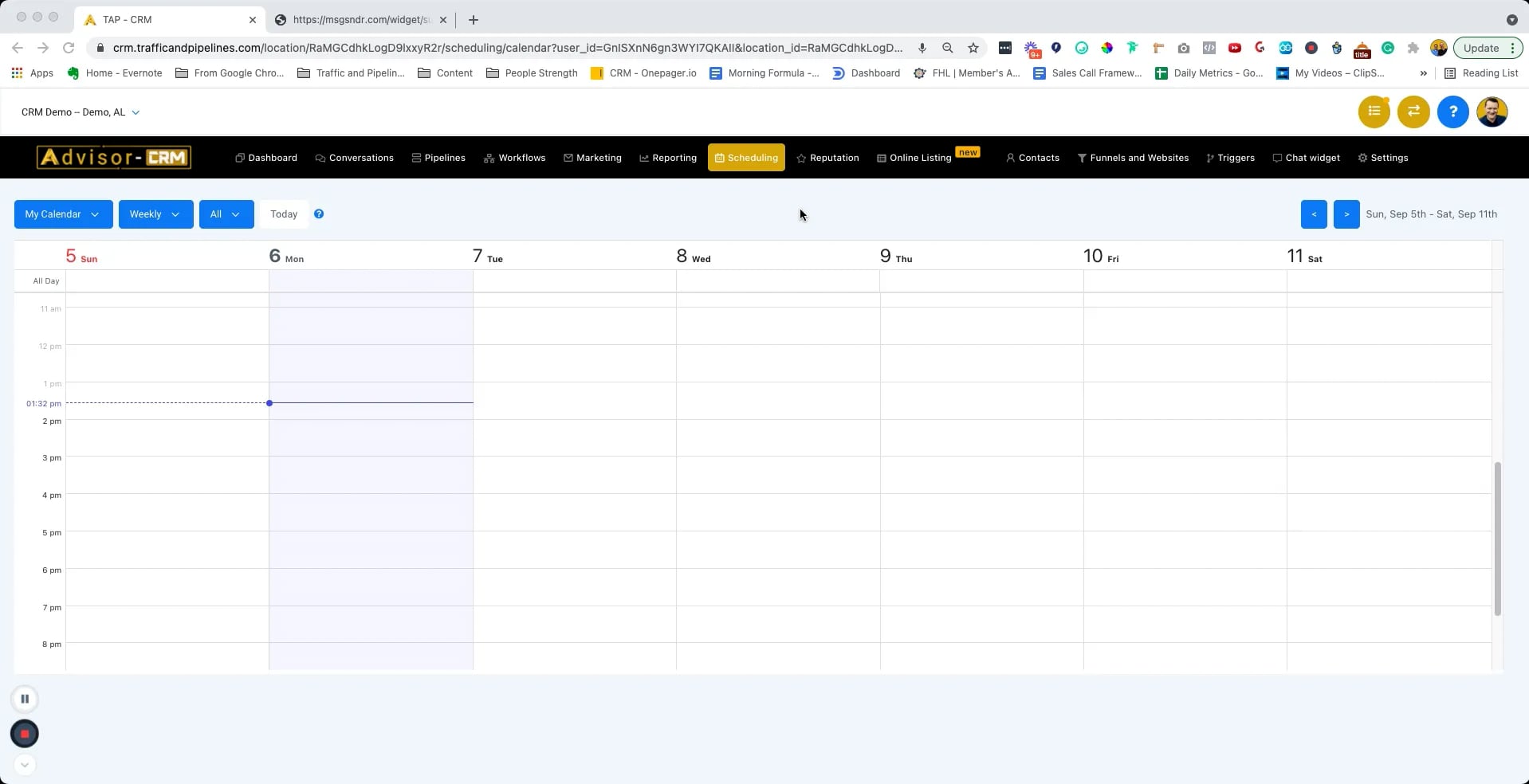 Scheduling on Vimeo