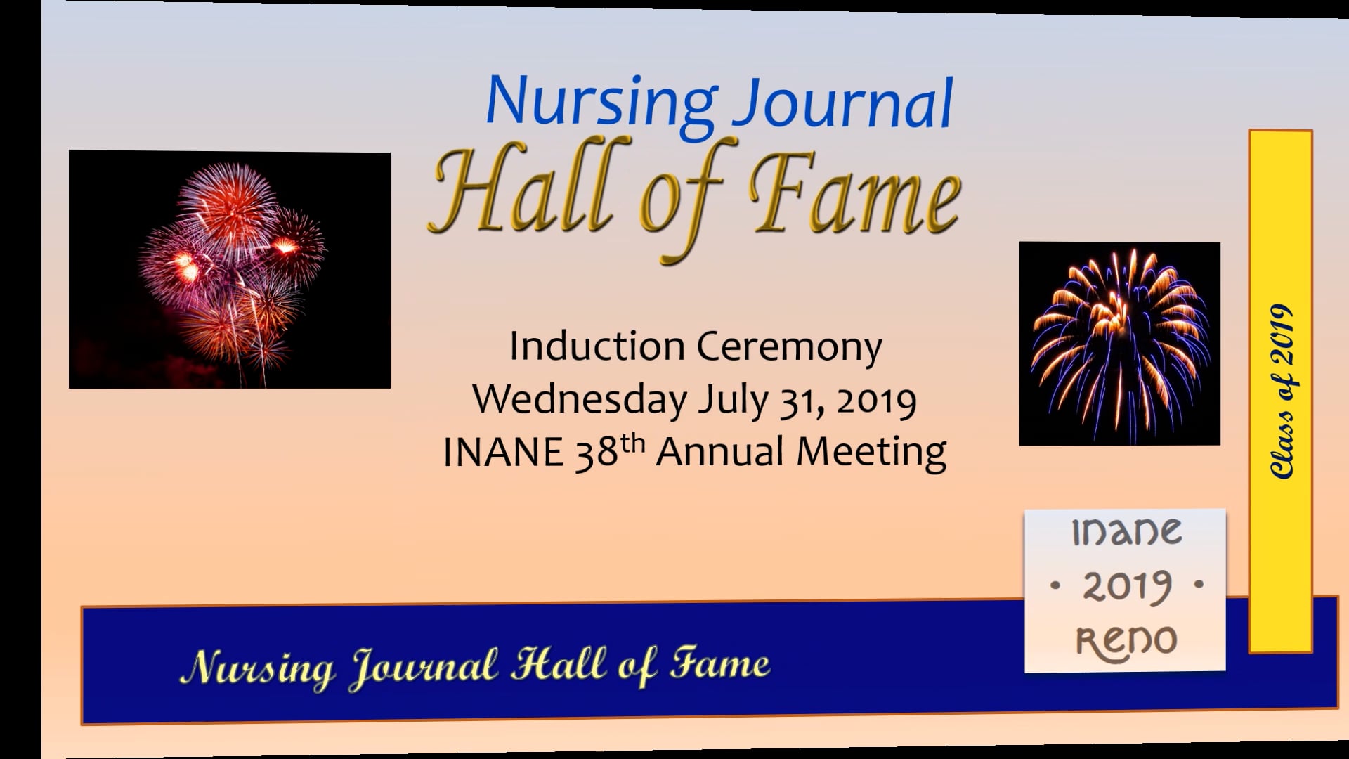 INANE Nursing Journal Hall of Fame 2019 on Vimeo