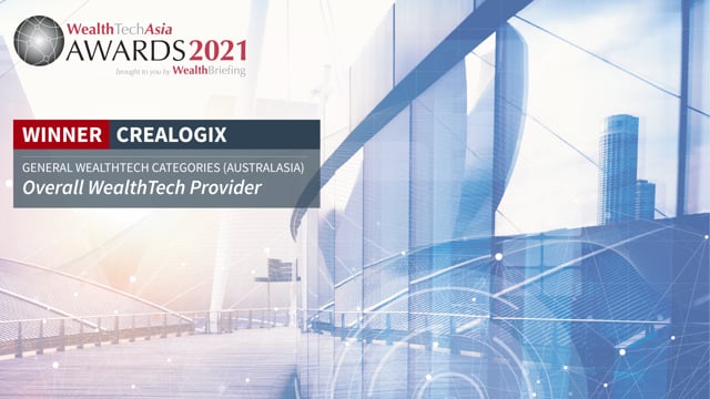 WealthTechAsia Awards 2021 Video Interview - CREALOGIX placholder image