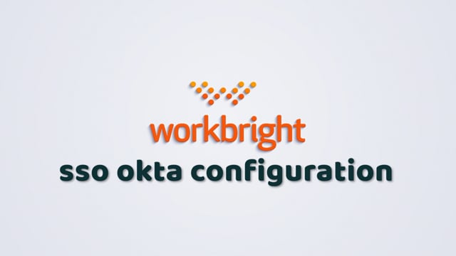 Setting up SSO (Single Sign On) with Okta