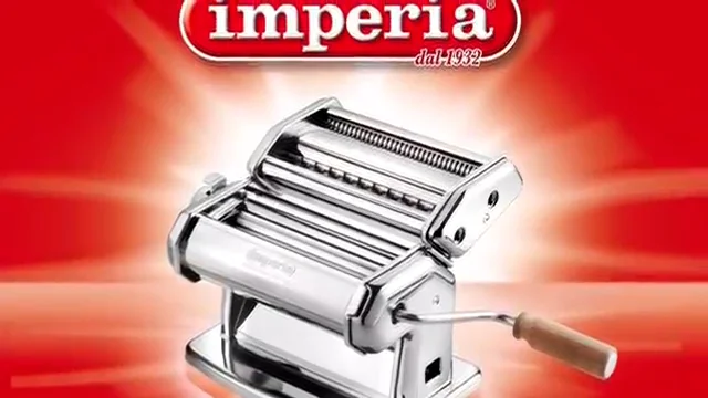 Máquina para pasta fresca Imperia 