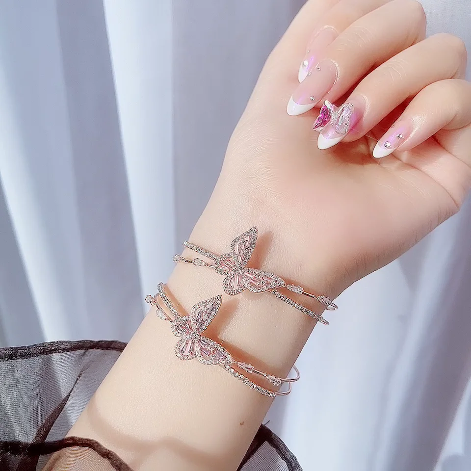 Beautiful Cross Jewelry Butterfly ブレスレット/Purple | KTY