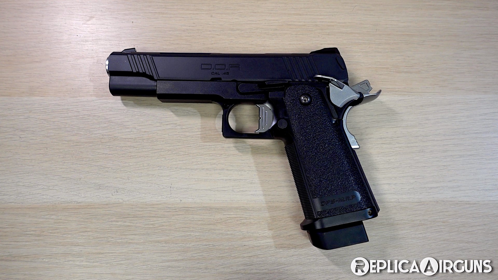 Tokyo Marui Hi-Capa 5.1 D.O.R GBB Airsoft Pistol Table Top Review