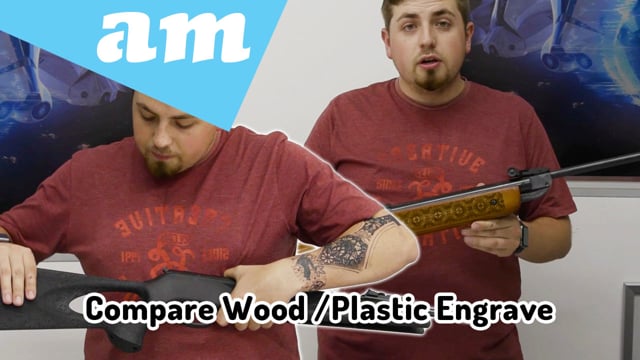 Compare Wood and Plastic Laser Engraving Result to Understand How Laser Engraving Machine Works