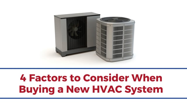 4 Factors to Consider When Buying a New HVAC System