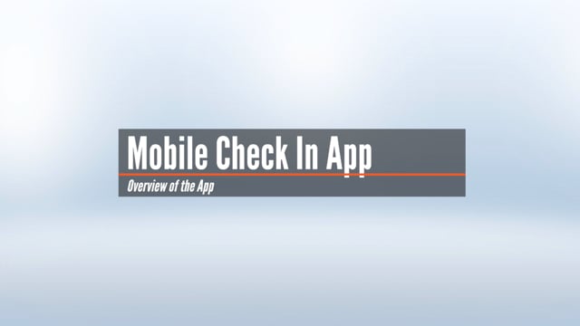 Mobile App Overview