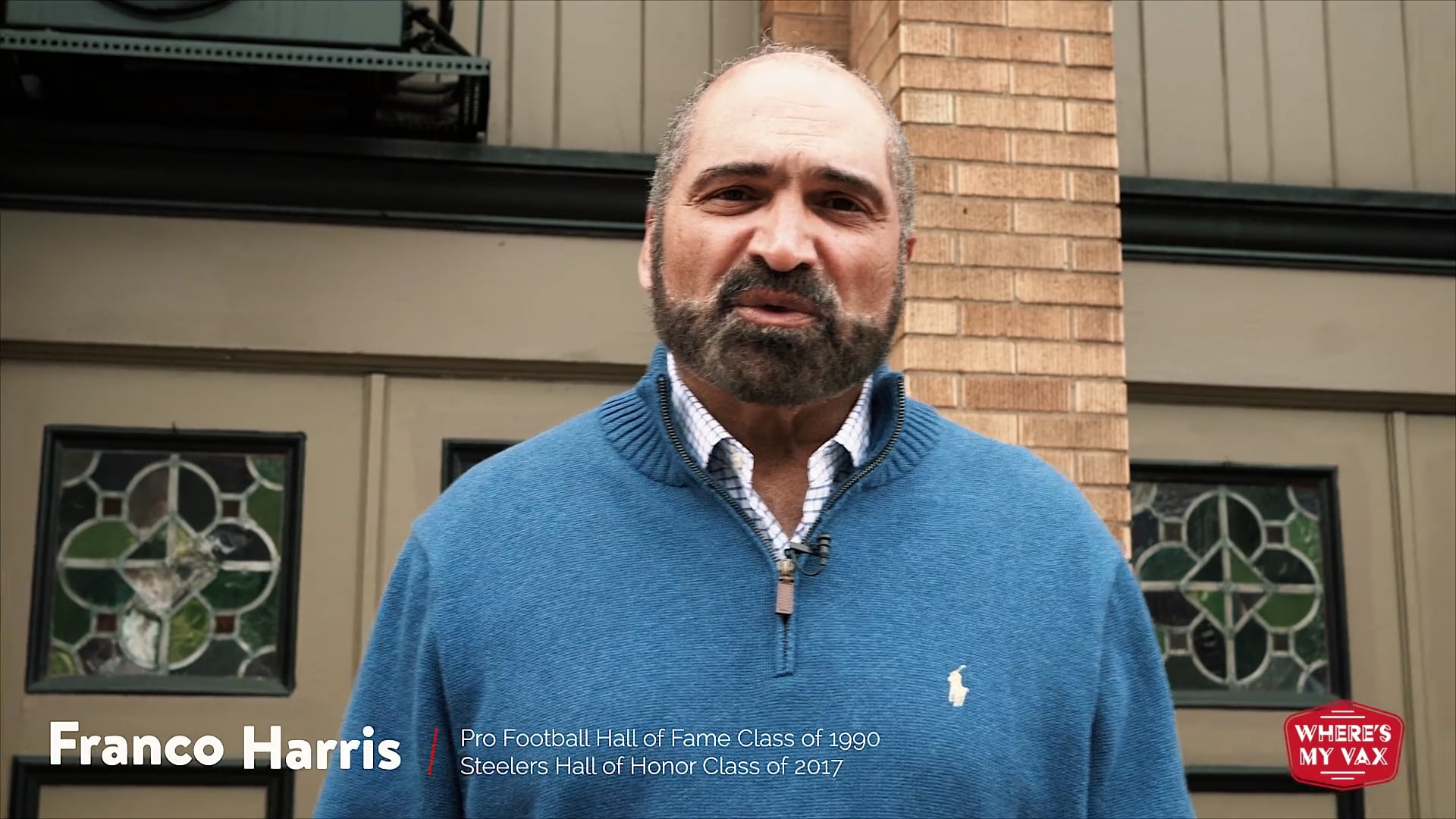 Where's my VAX PSA featuring Pro Football Hall of Fame and Pittsburgh  Steeler Legend Franco Harris on Vimeo