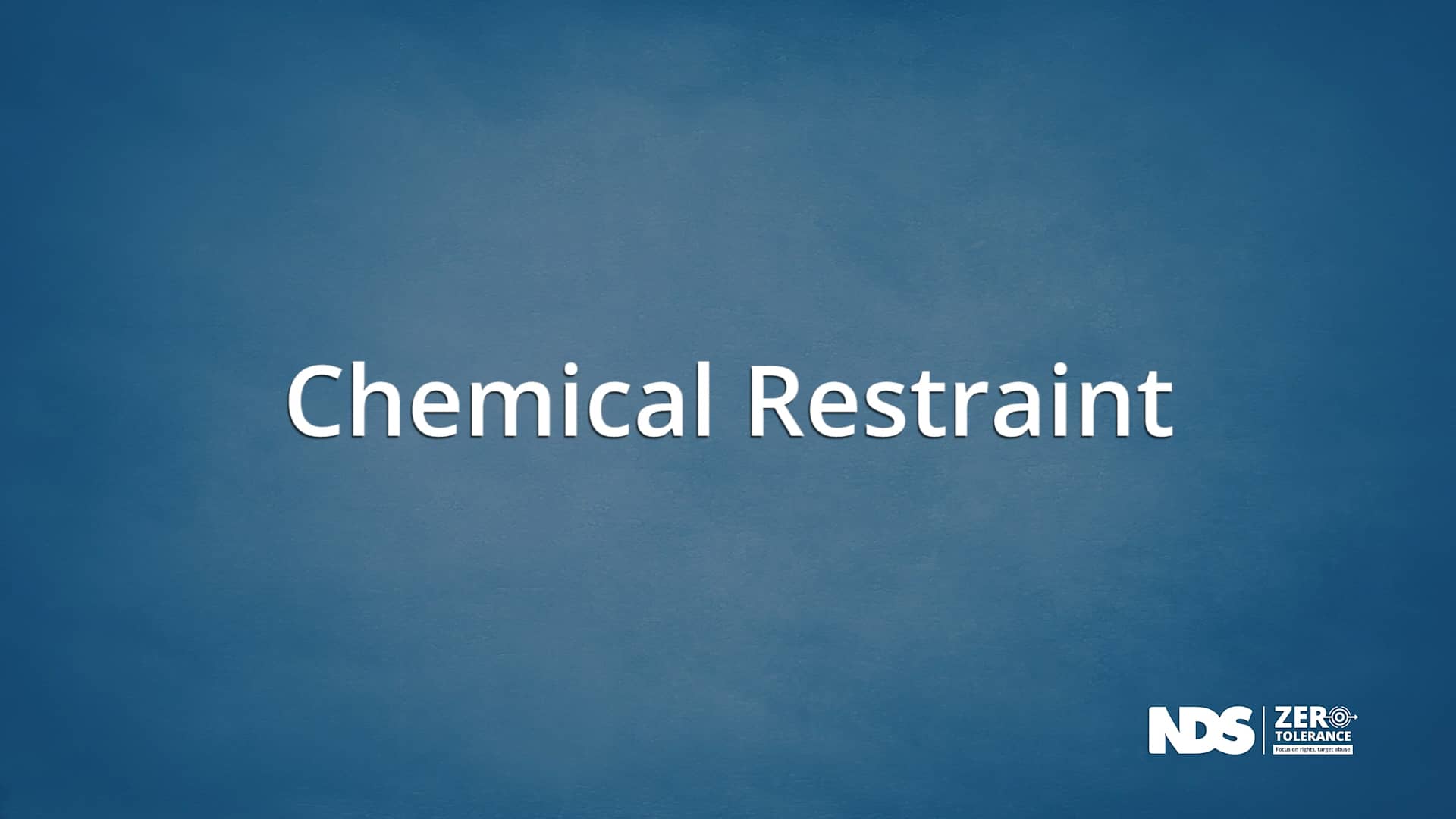 About chemical restraint.mp4 on Vimeo