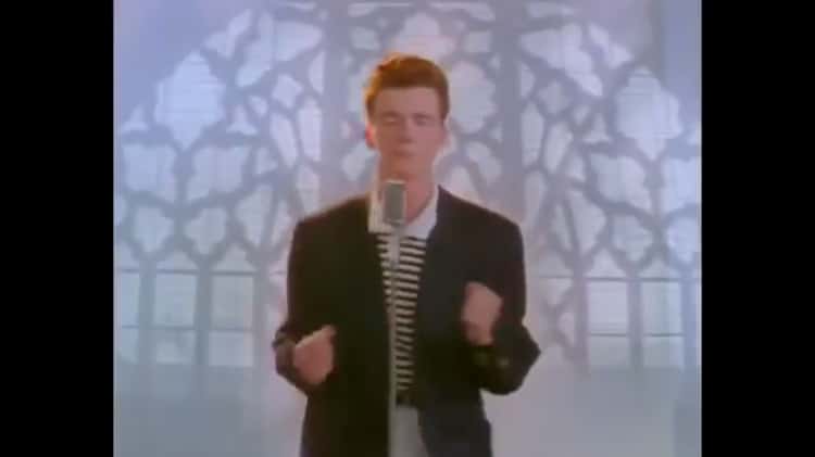 Rick Roll (Different link no ads) on Vimeo