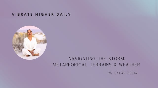 Navigating The Storm Metaphorical Terrains and Weather