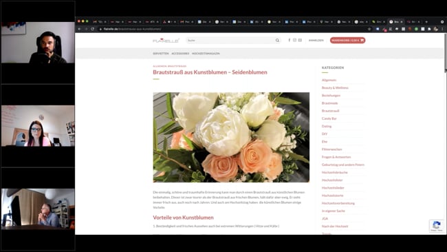 Vorstellung von Heumann Media und Dynamic Keyword Insertion auf Landingpages mit Malte 26.08.21