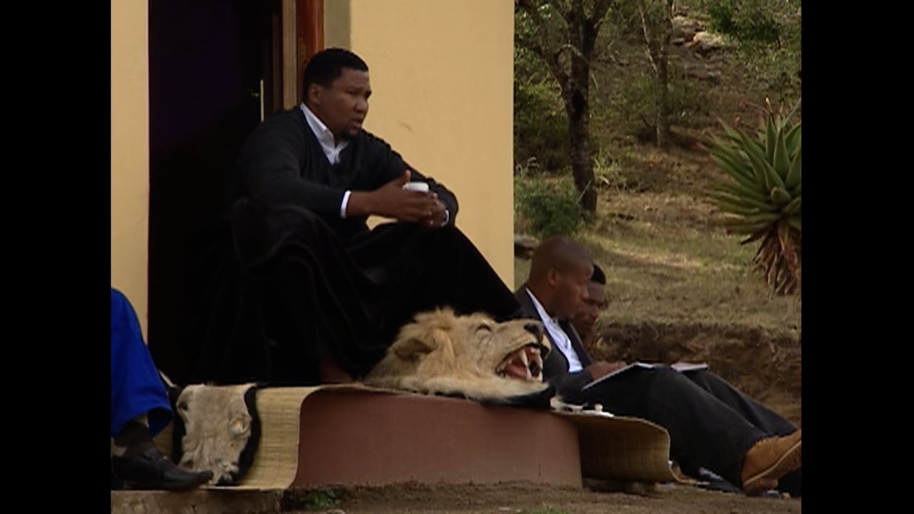 Mandla Mandela Holds Court in Qunu - 2009