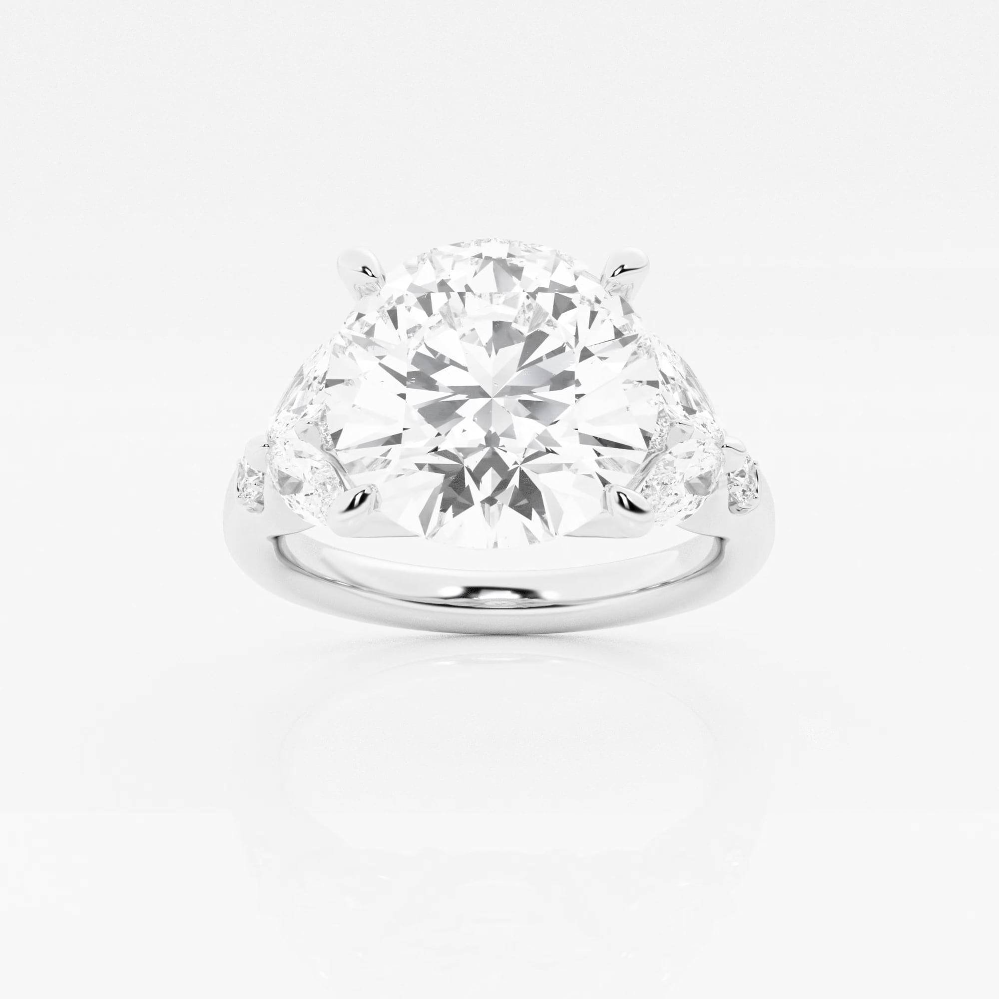 product video for Badgley Mischka Near-Colorless 5 5/8 ctw Round Lab Grown Diamond Engagement Ring