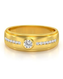 Vidéo: Bague Homme Or Blanc Diamants 5.88grs