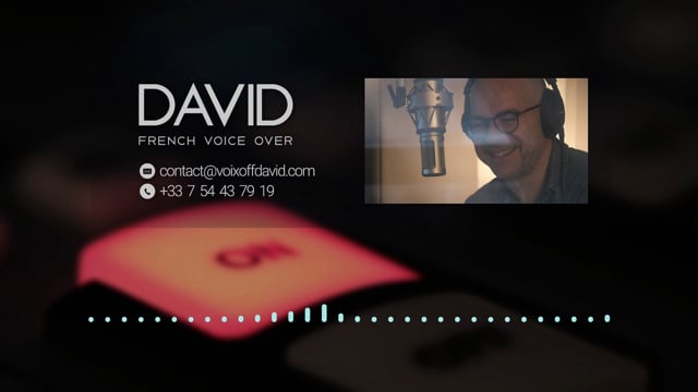 Voix Off • Voice Talent David Joppart Showreel TV commercials movies