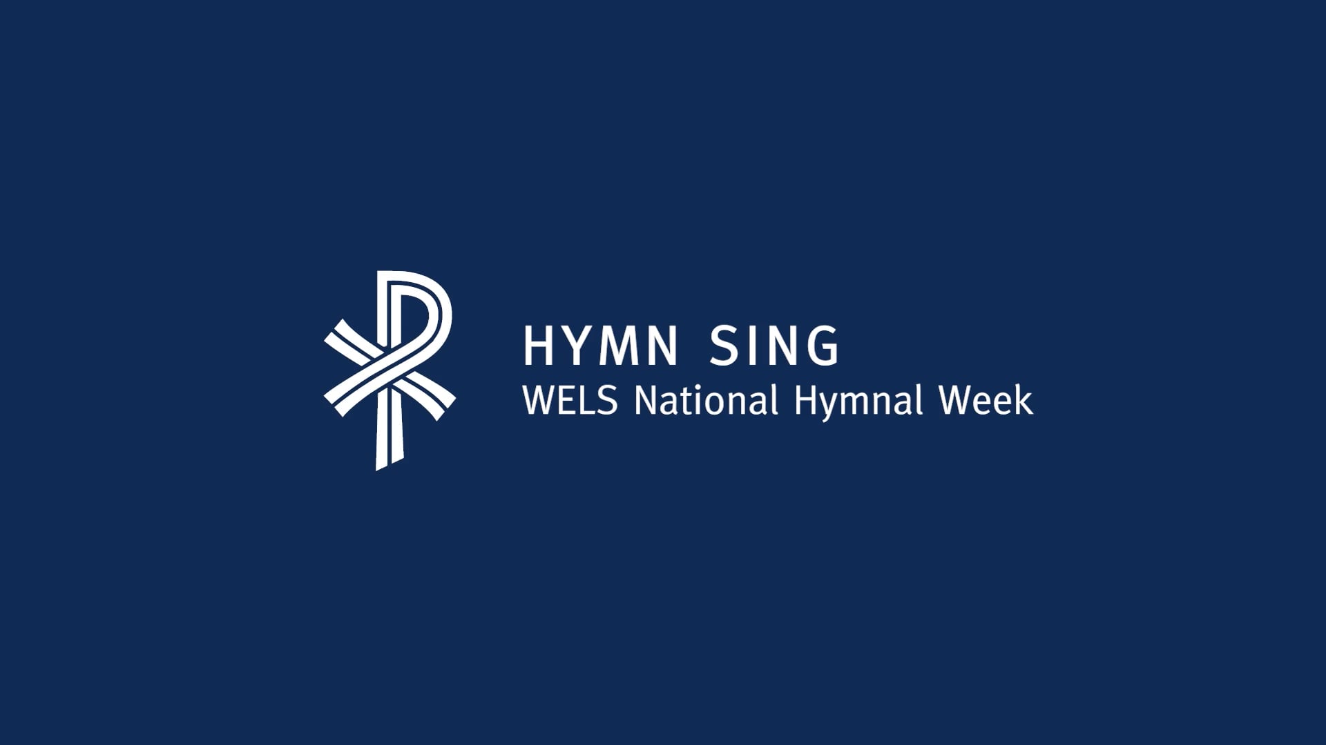 National Hymnal Week - Hymn Sing