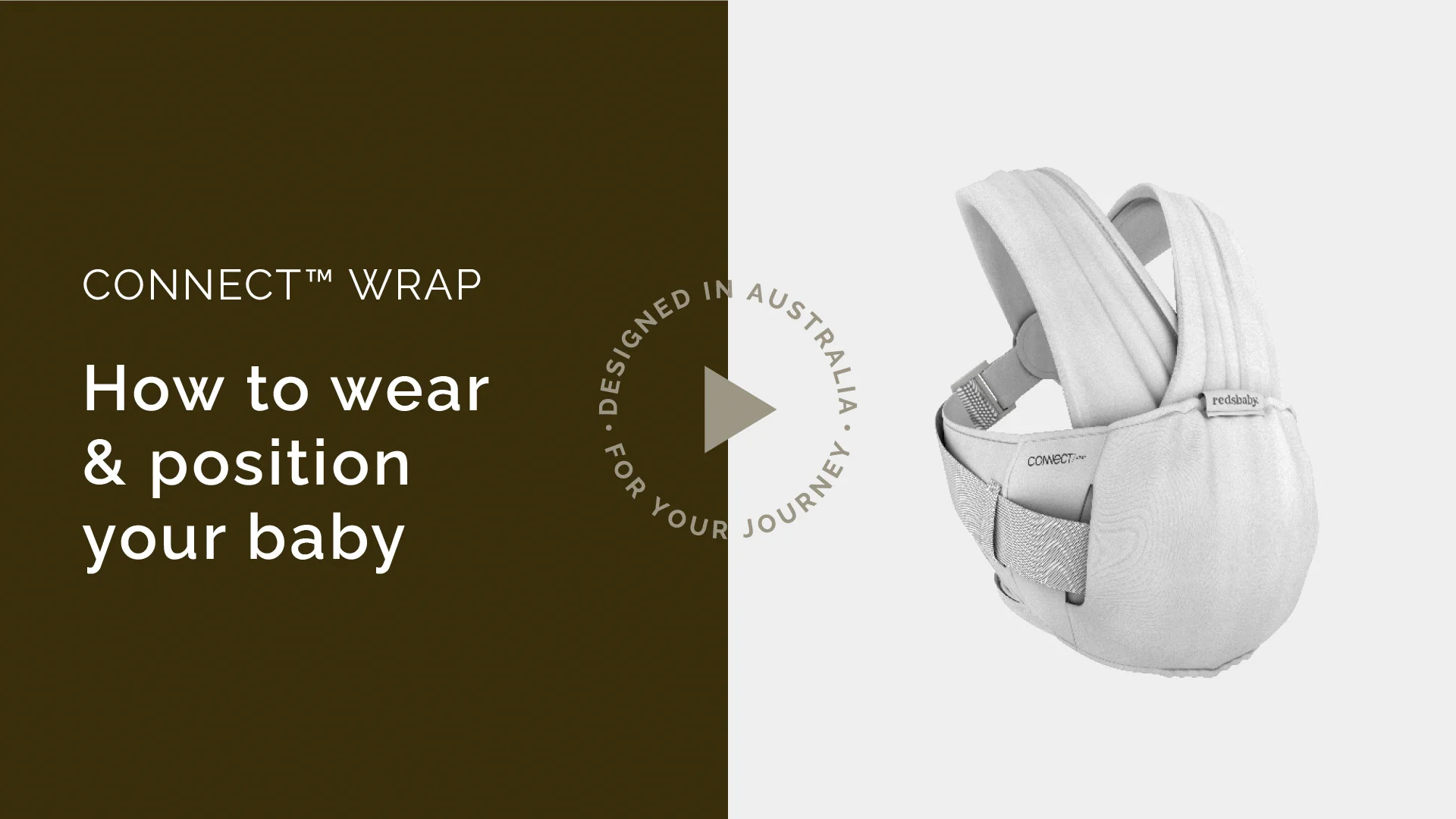 How to wear your best sale baby in a wrap