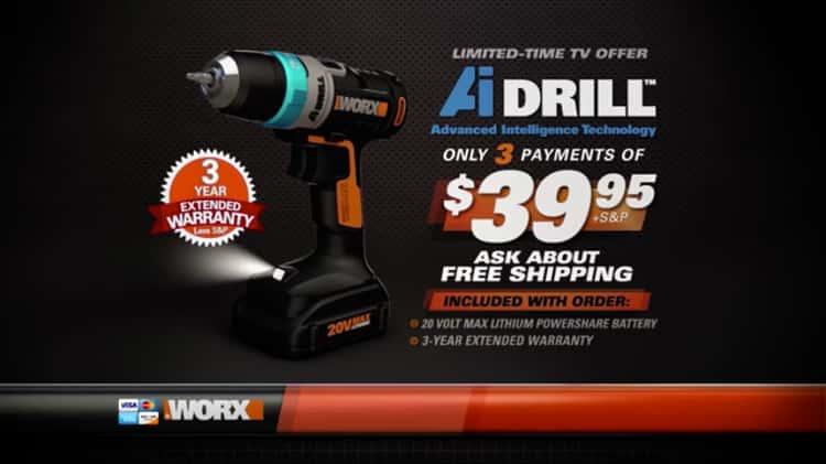 Worx AI Drill