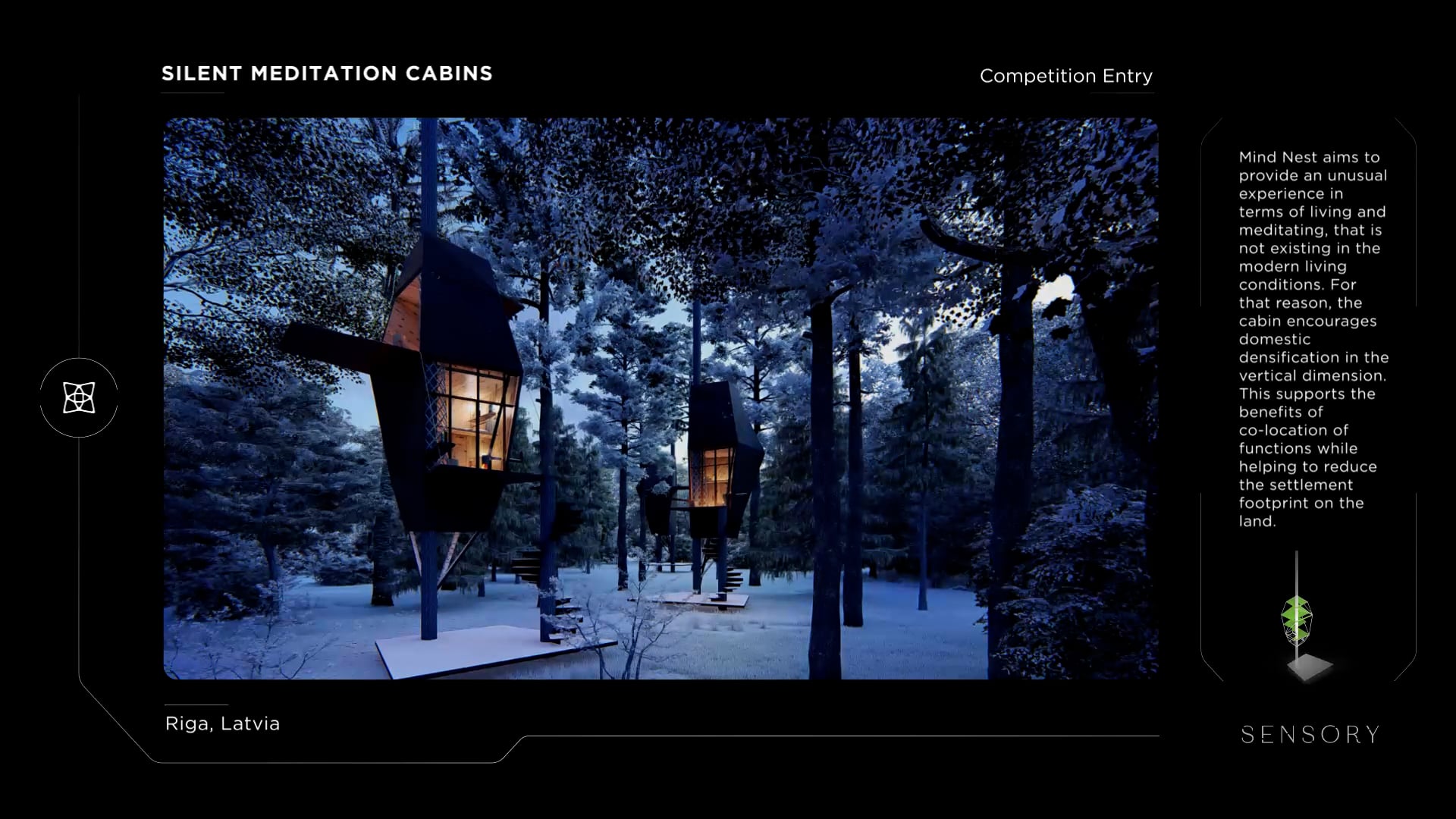 Silent Meditation Cabins