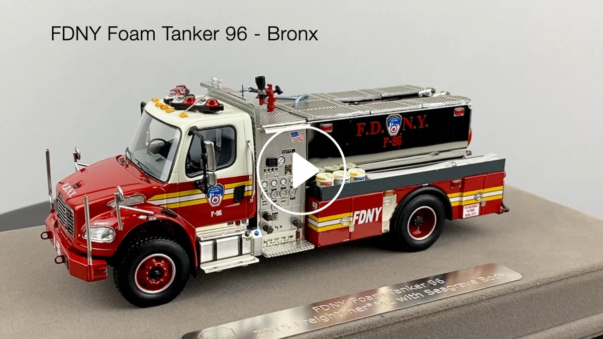 Fire Replicas FDNY 2015 Freightliner® M2/Seagrave Foam Tanker 96