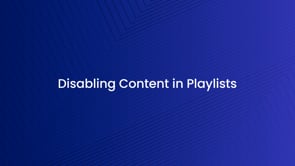 Disabling Content in Playlists - Upgrading to Appspace