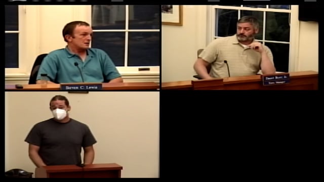 Boothbay Selectmen Sep 8, 2021