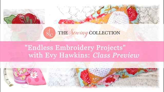 Endless Embroidery Class Preview