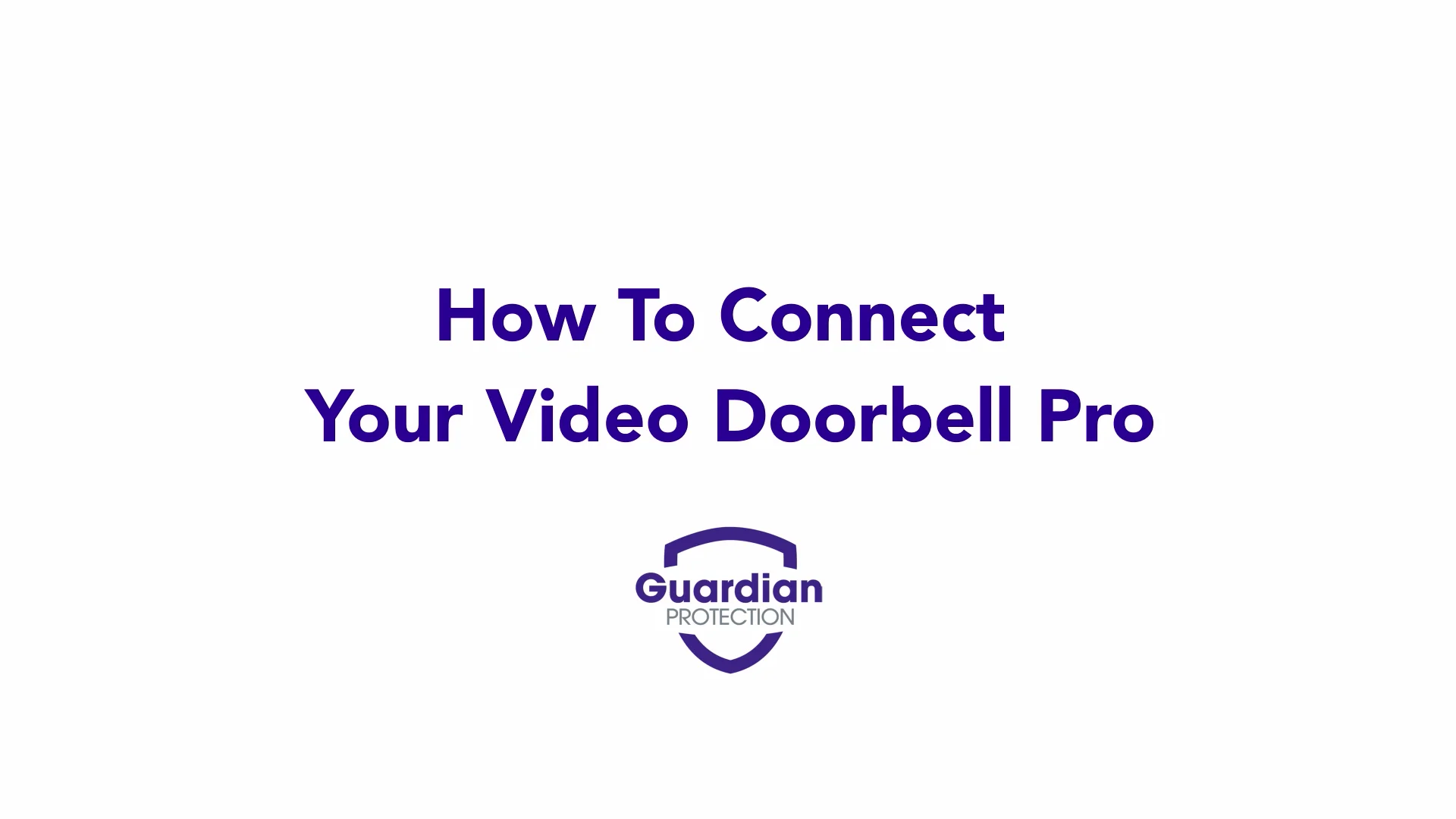 Guardian protection 2024 doorbell camera