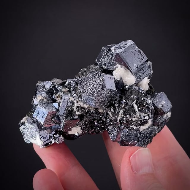 Galena with Sphalerite and Dolomite